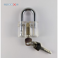 Disc Detainer Trainingsschloss Acryl Disc Detainer Trainingsschloss Acryl