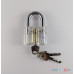Disc Detainer Trainingsschloss Acryl Disc Detainer Trainingsschloss Acryl