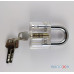 Disc Detainer Trainingsschloss Acryl Disc Detainer Trainingsschloss Acryl