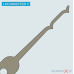 LOCKMASTER® - Double Peaked Valley Rake Lockpick LOCKMASTER® - Double Peaked Valley Rake Lockpick